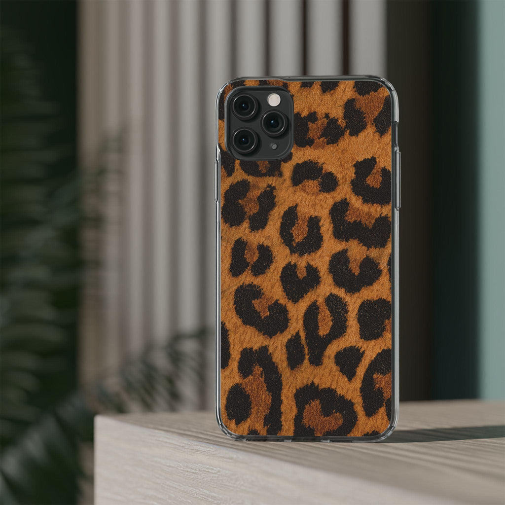 Clear Cases Cheeta Print