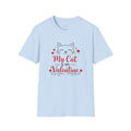 My Cat Is My Valentine T-Shirt — Cute Valentine’s Day Cat Tee for Cat Lovers