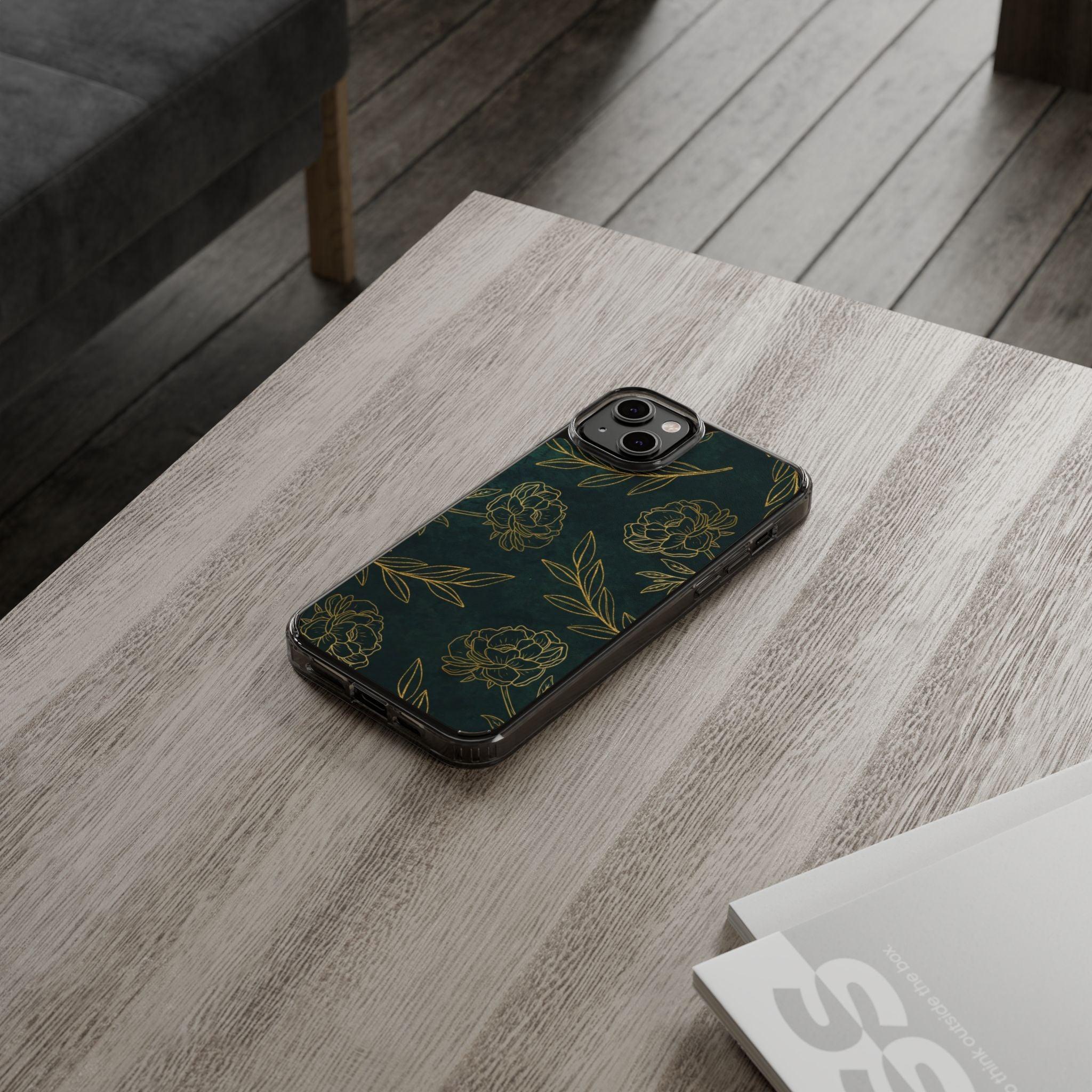 Floral Pattern Clear Cases