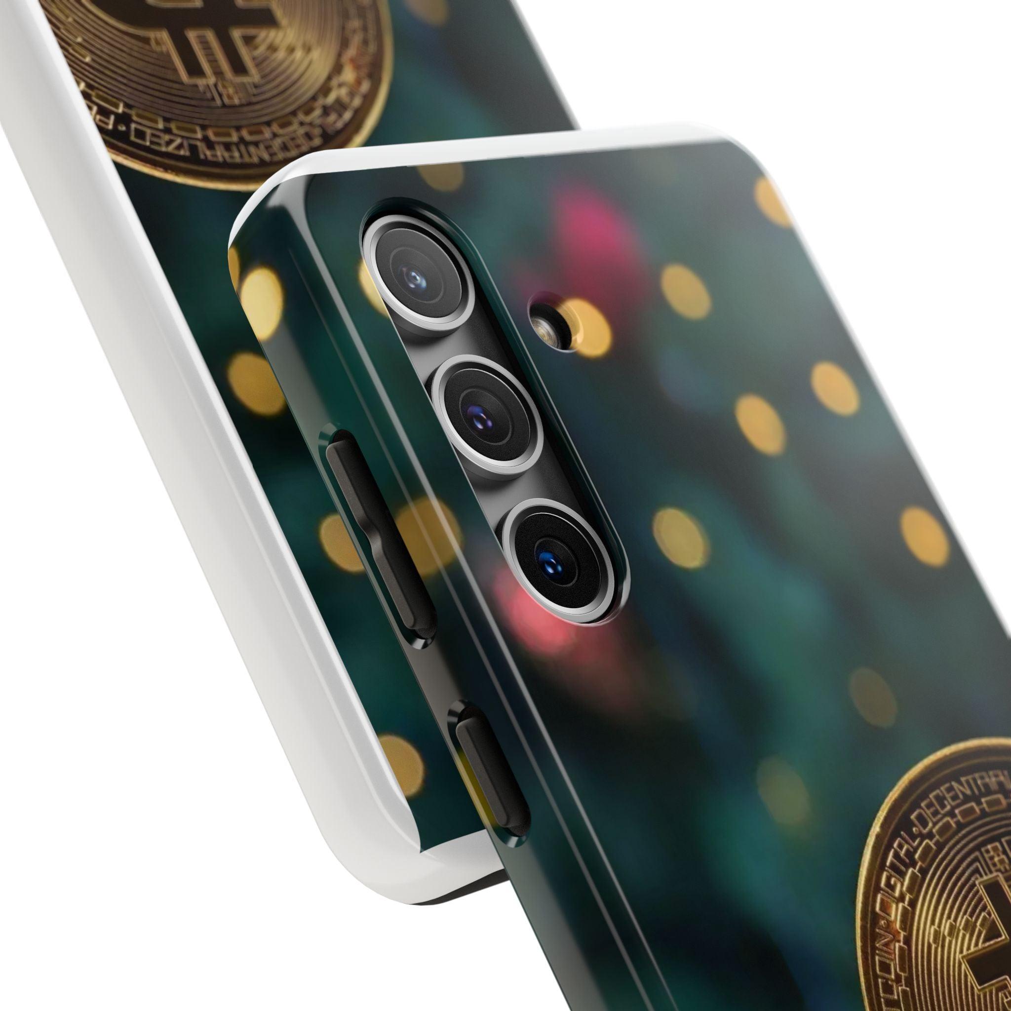 Crypto Bitcoin High Quality Printed Tough Phone Cases