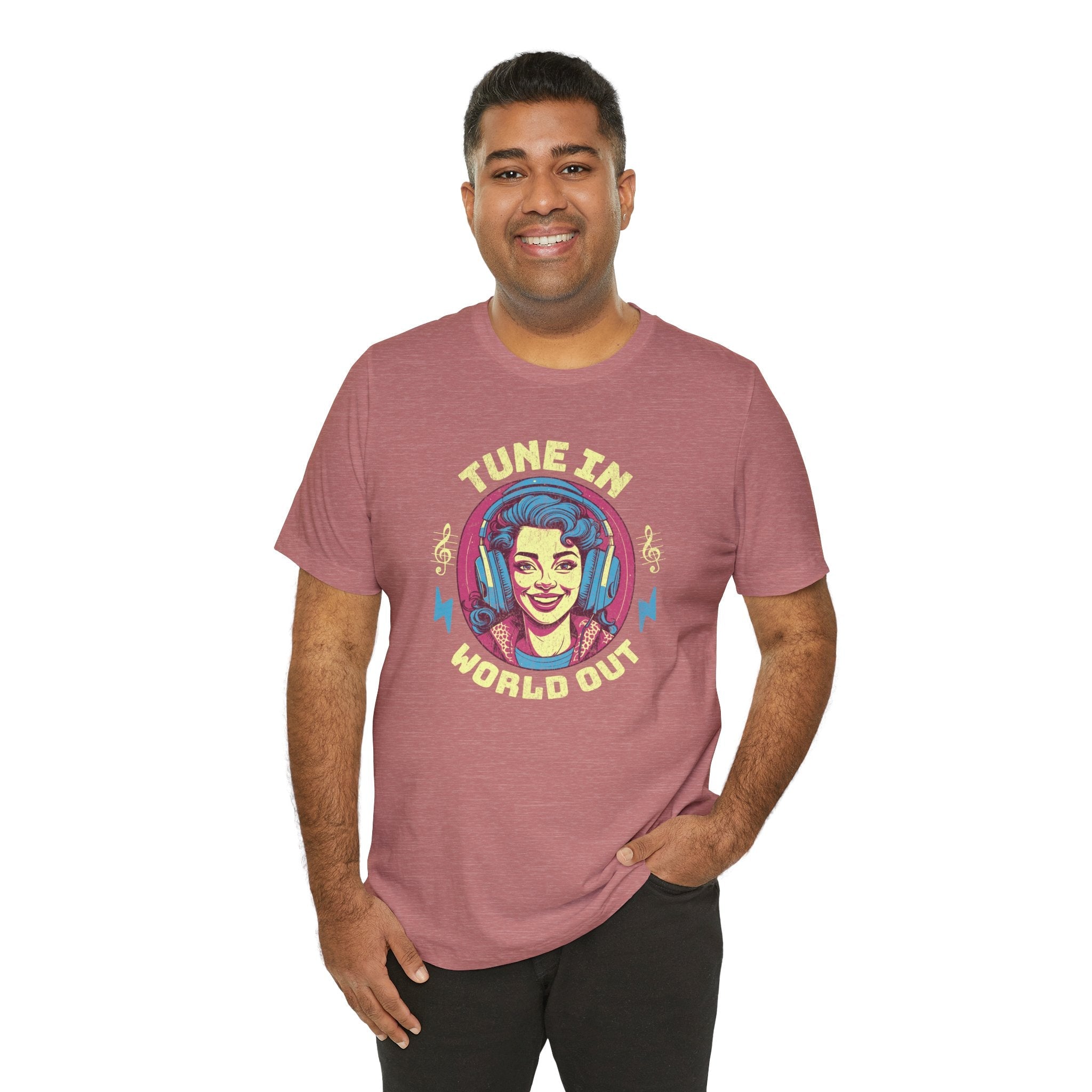 Music Lover Tee - Unisex Jersey Short Sleeve - DipaliZ