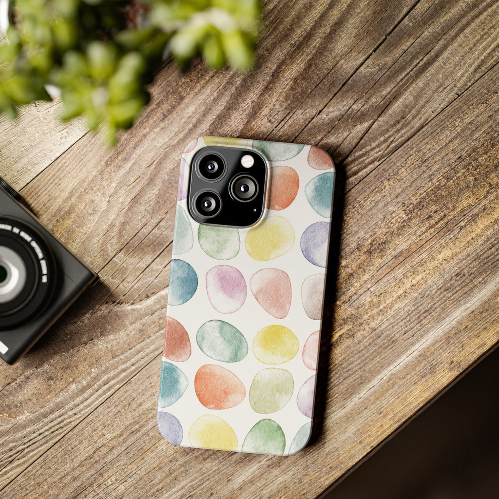 Colorful Watercolor Organic Circle Phone Cases