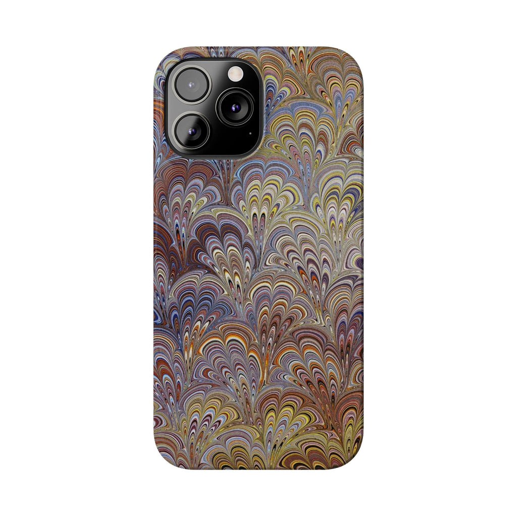 Italian Marbled Design, Multi-Colored Pallet, Slim Phone Cases, Case-Mate