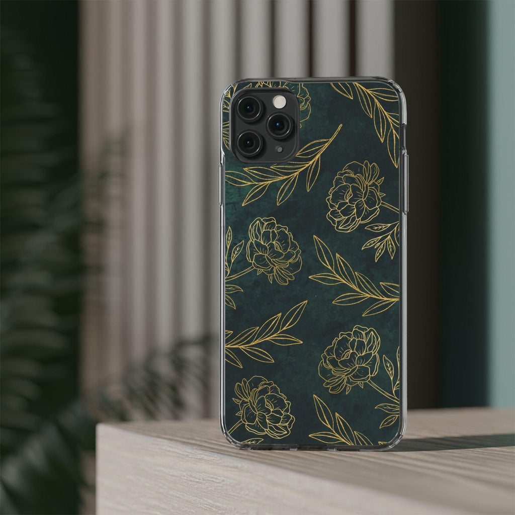 Floral Pattern Clear Cases