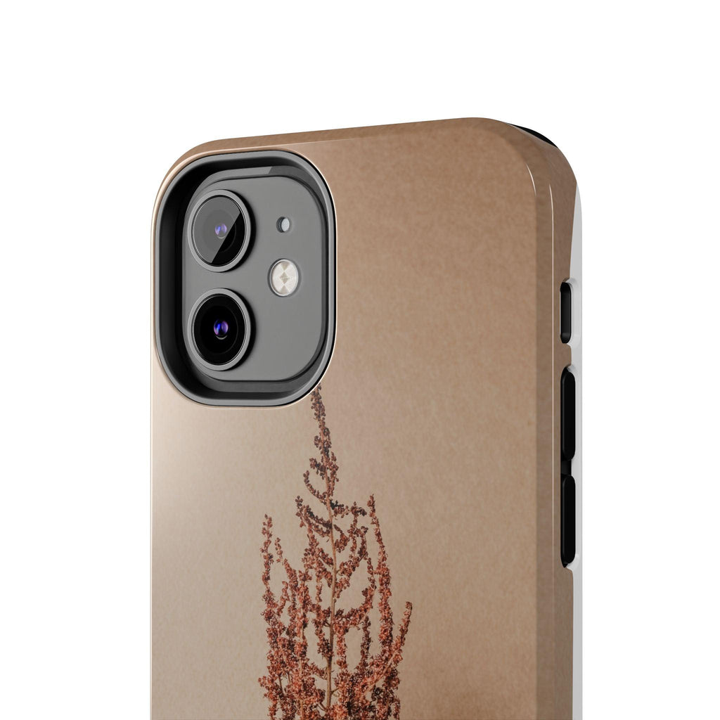 Brown Dry Leaf Tough Phone Cases