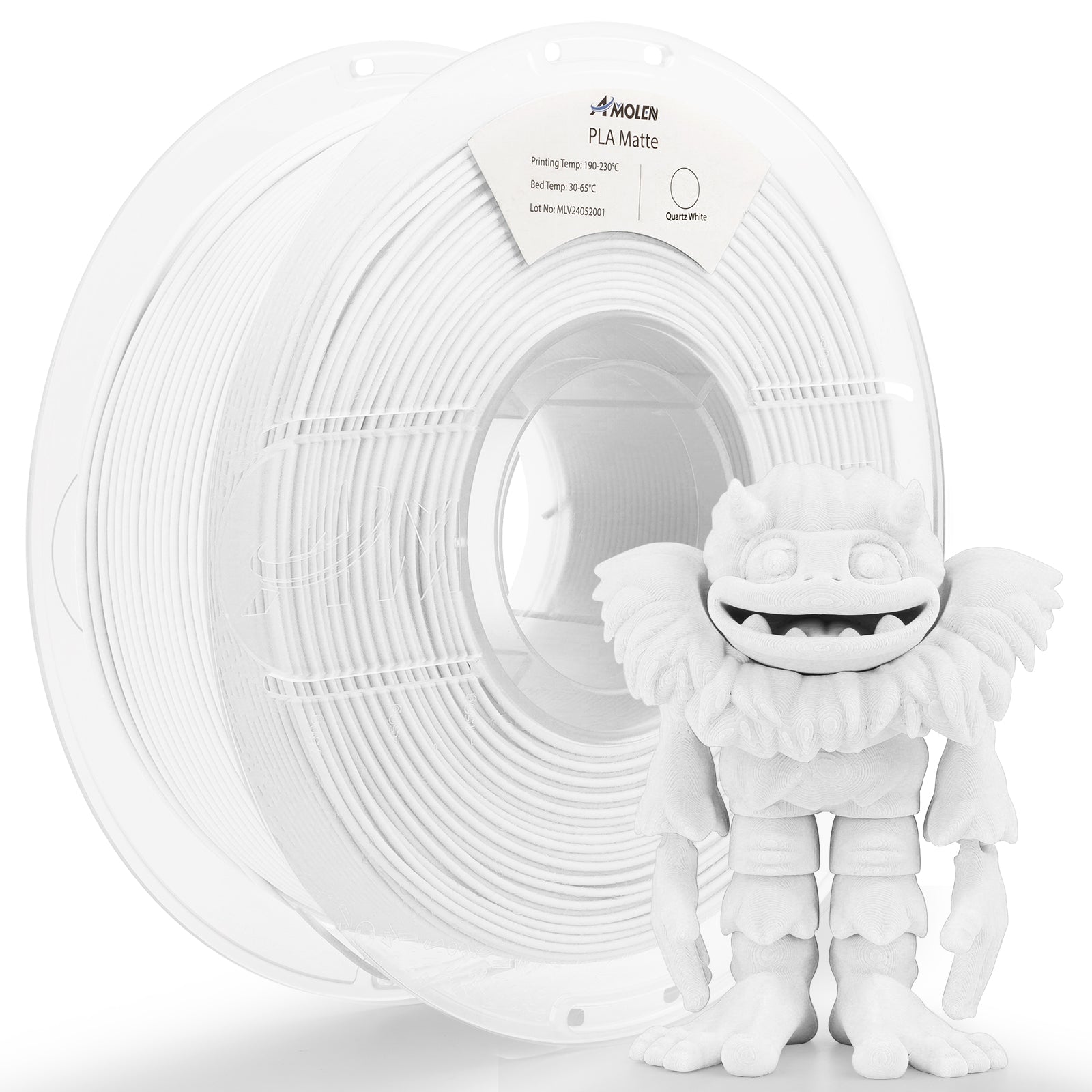 PLA Matte Basic 1.75mm, 1KG/2.2LB