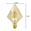 Net Celebrity Retro Lamp Shaped Bulb