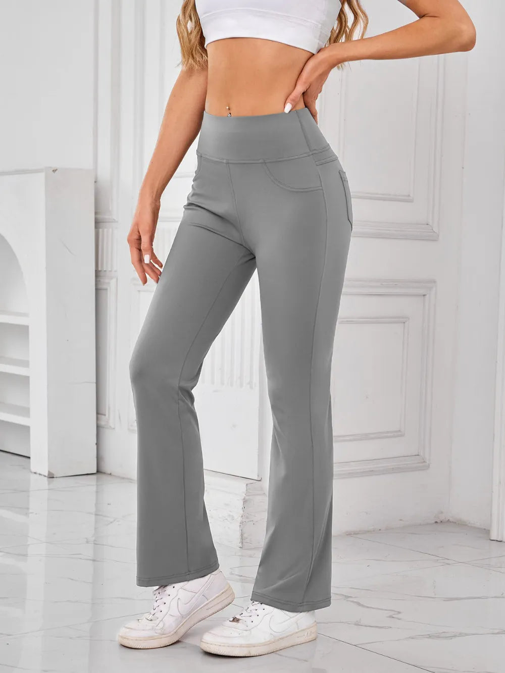 JupiterGear High-Waisted Pants with Pockets