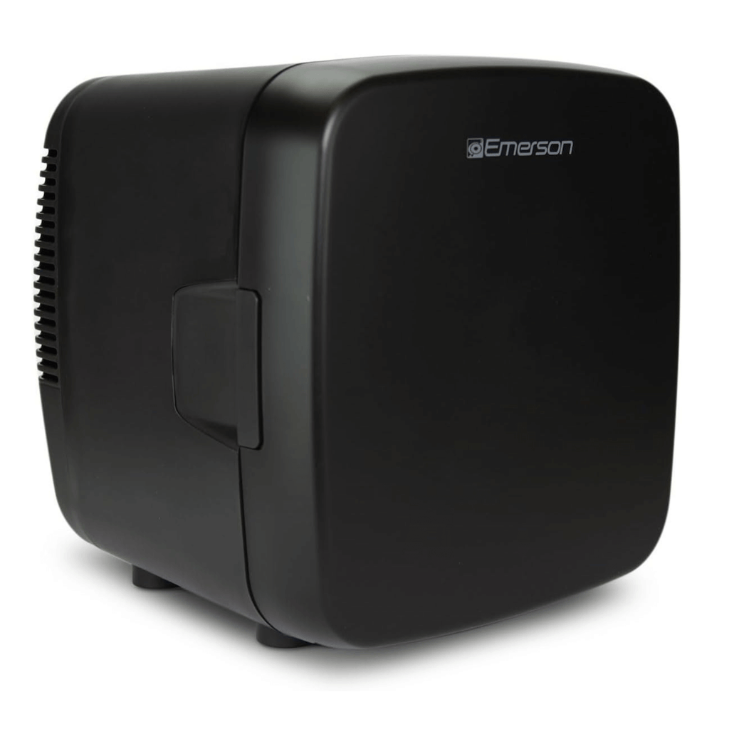 Emerson Portable Mini Fridge Cooler XL with 9 Liter Capacity and Locking Latch