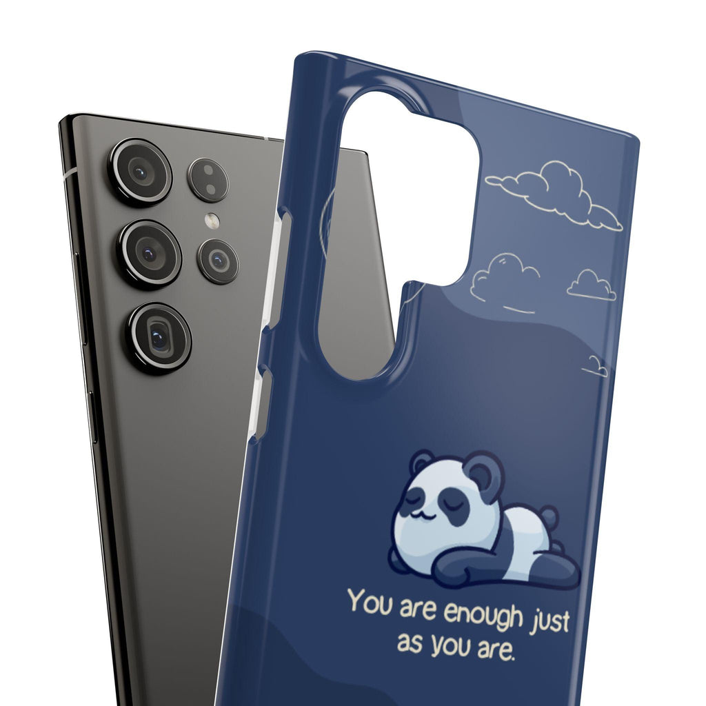 Panda Dreams Phone Case – Cozy Vibes & Inspiring Words