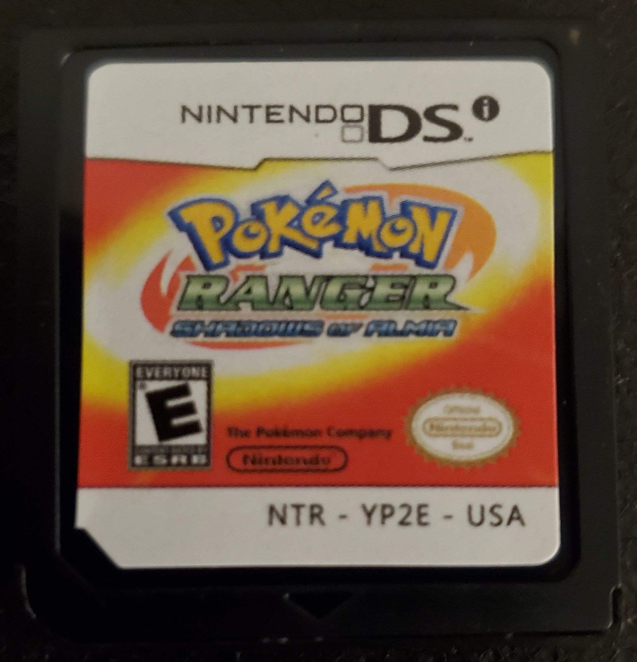 Pokemon Ranger Shadows of Almia Video Game Nintendo DS