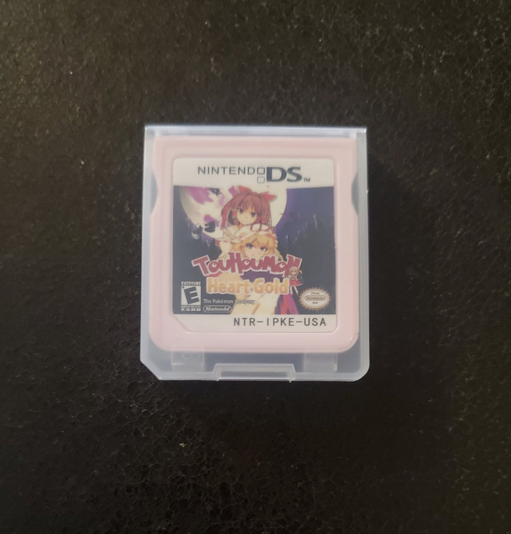 Pokemon Touhoumon HeartGold Nintendo DS Custom ROM Hack Video Game