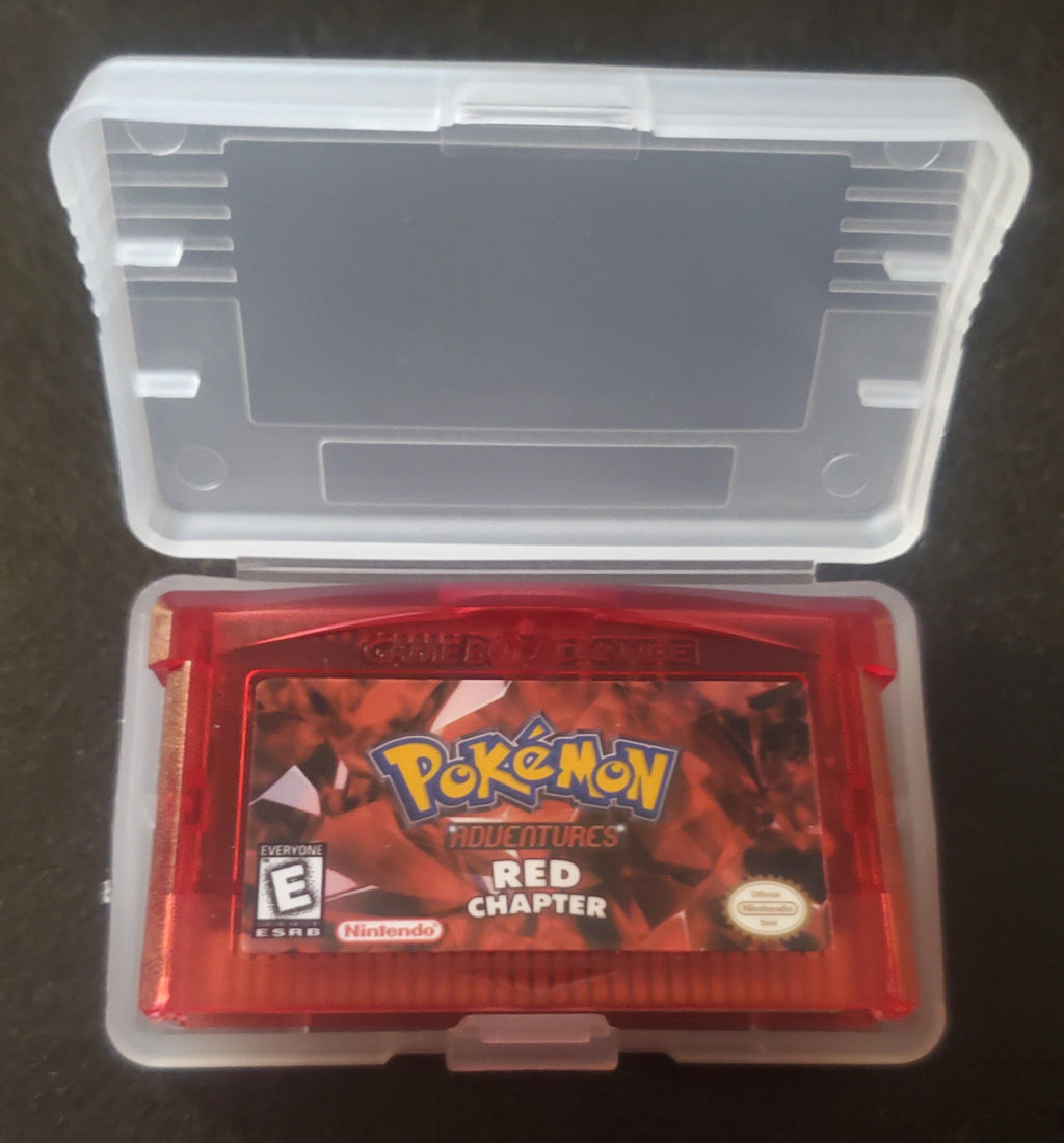 Pokemon Adventures Red Chapter GBA ROM Hack Video Game Boy Advance