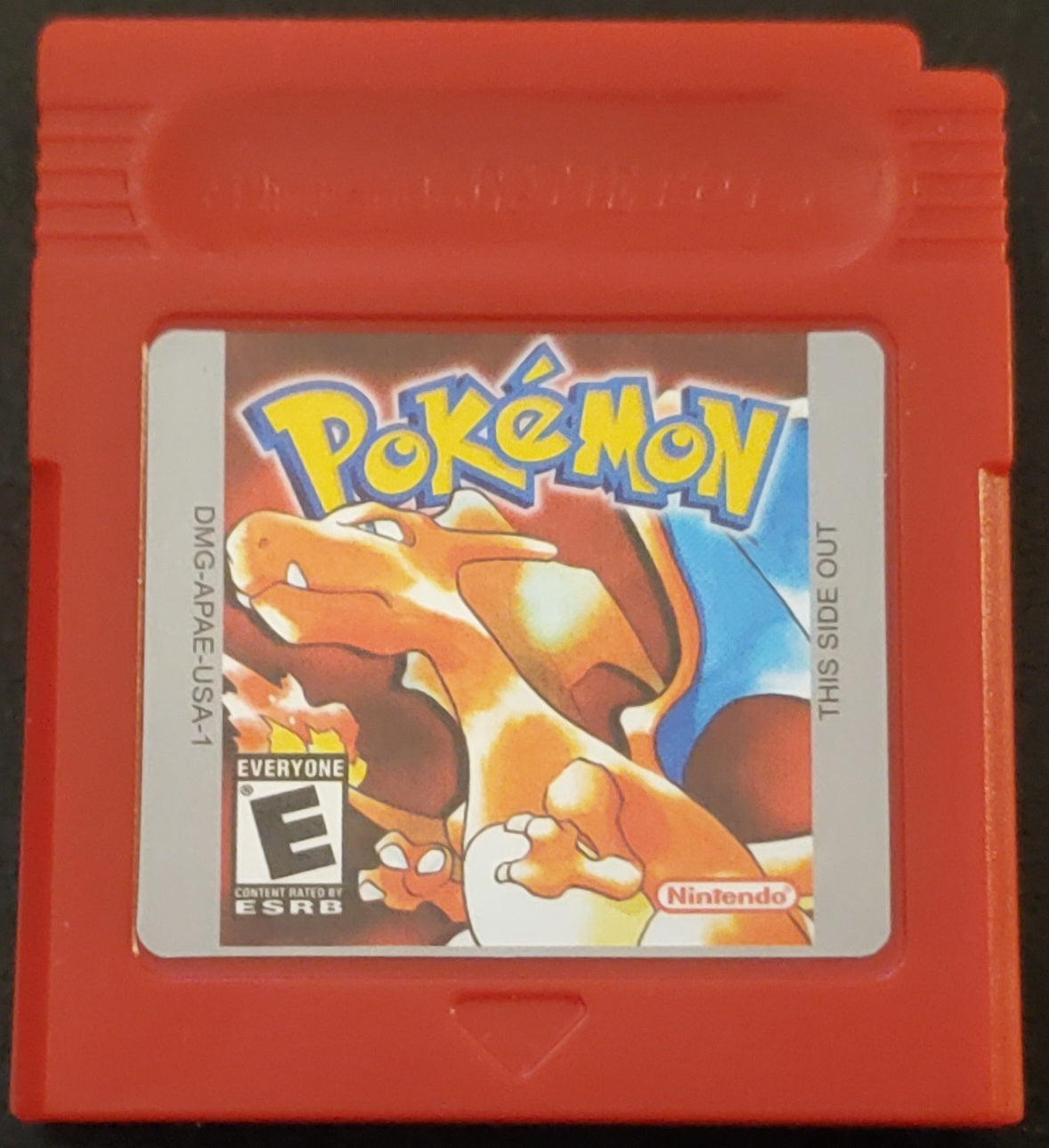 Pokemon Red GBC Video Game Gameboy Color 1998