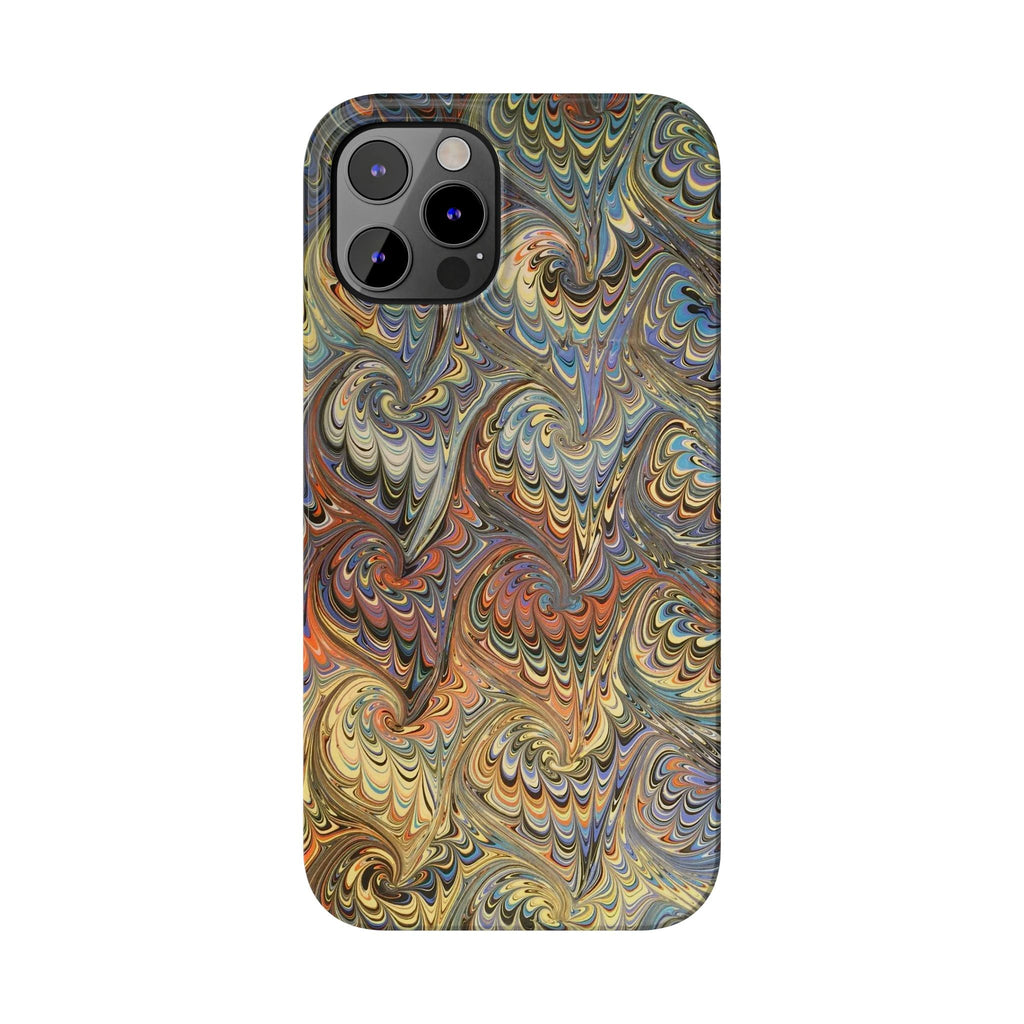 Golden Fall Colors Italian Traditional Marble Design