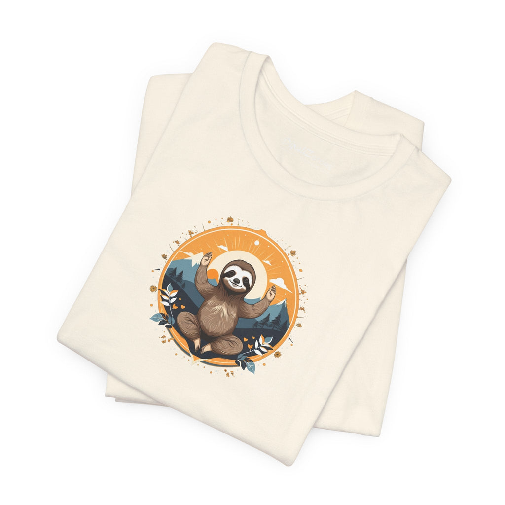 Sloth Yoga Unisex Jersey Tee - Soft Cotton Comfort - DipaliZ