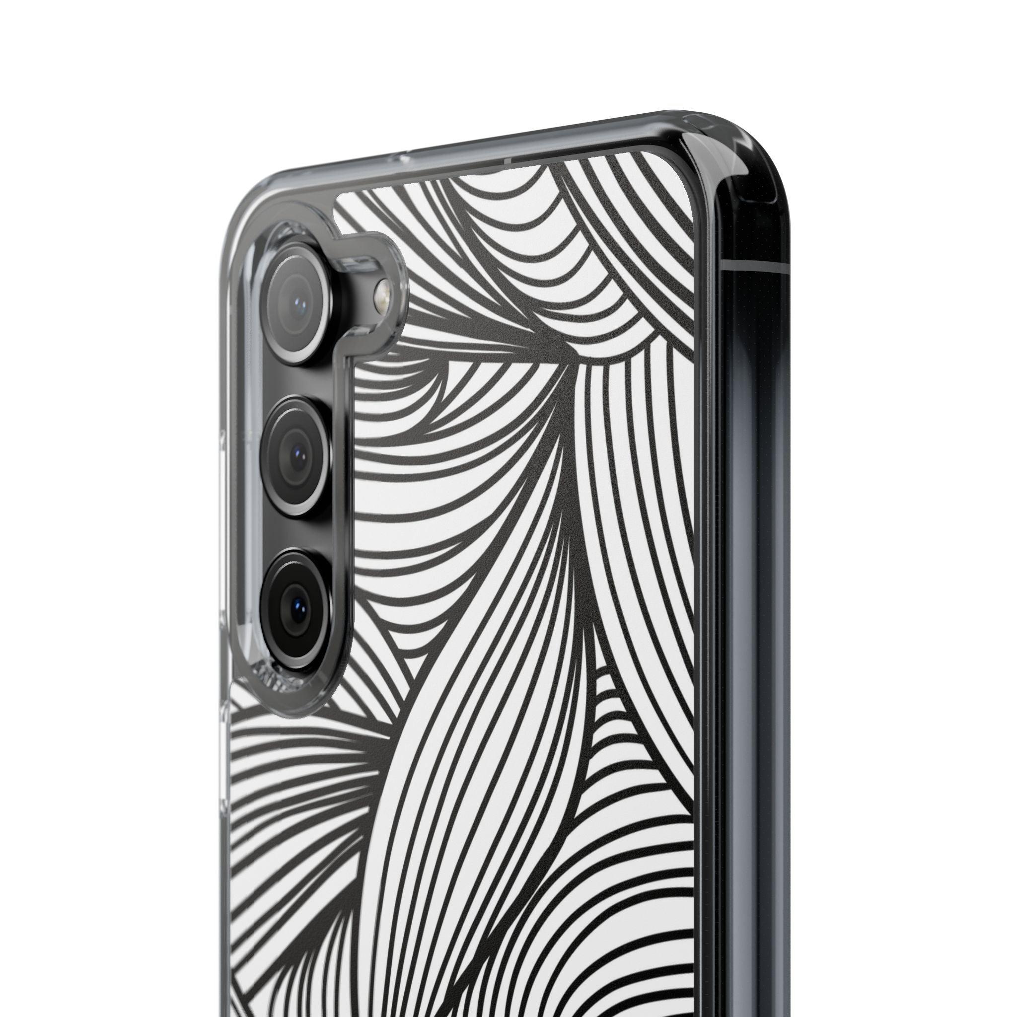 Black and White Illusion Clear Cases