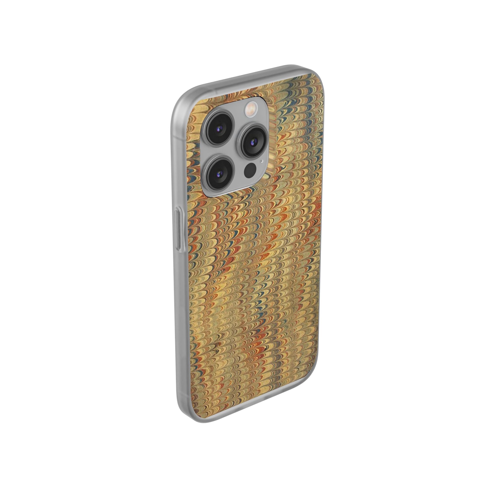 Golden Fall Neutrals Italian Marbled Design Stylish Phone Cases
