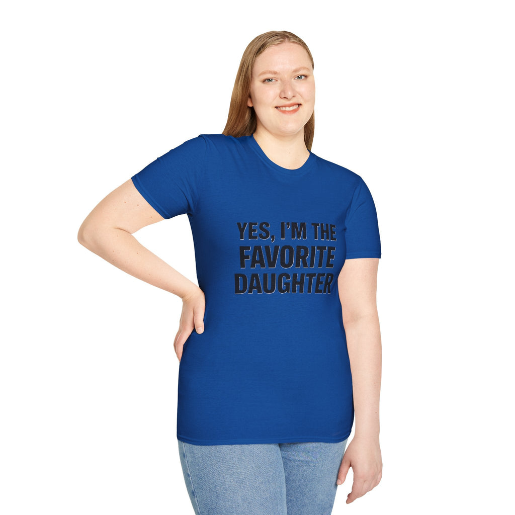 Favorite Daughter T-Shirt – "Yes, I'm the Favorite Daughter" Funny Family Tee