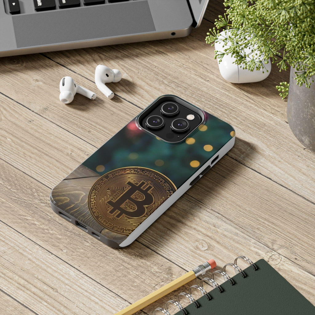 Crypto Bitcoin High Quality Printed Tough Phone Cases