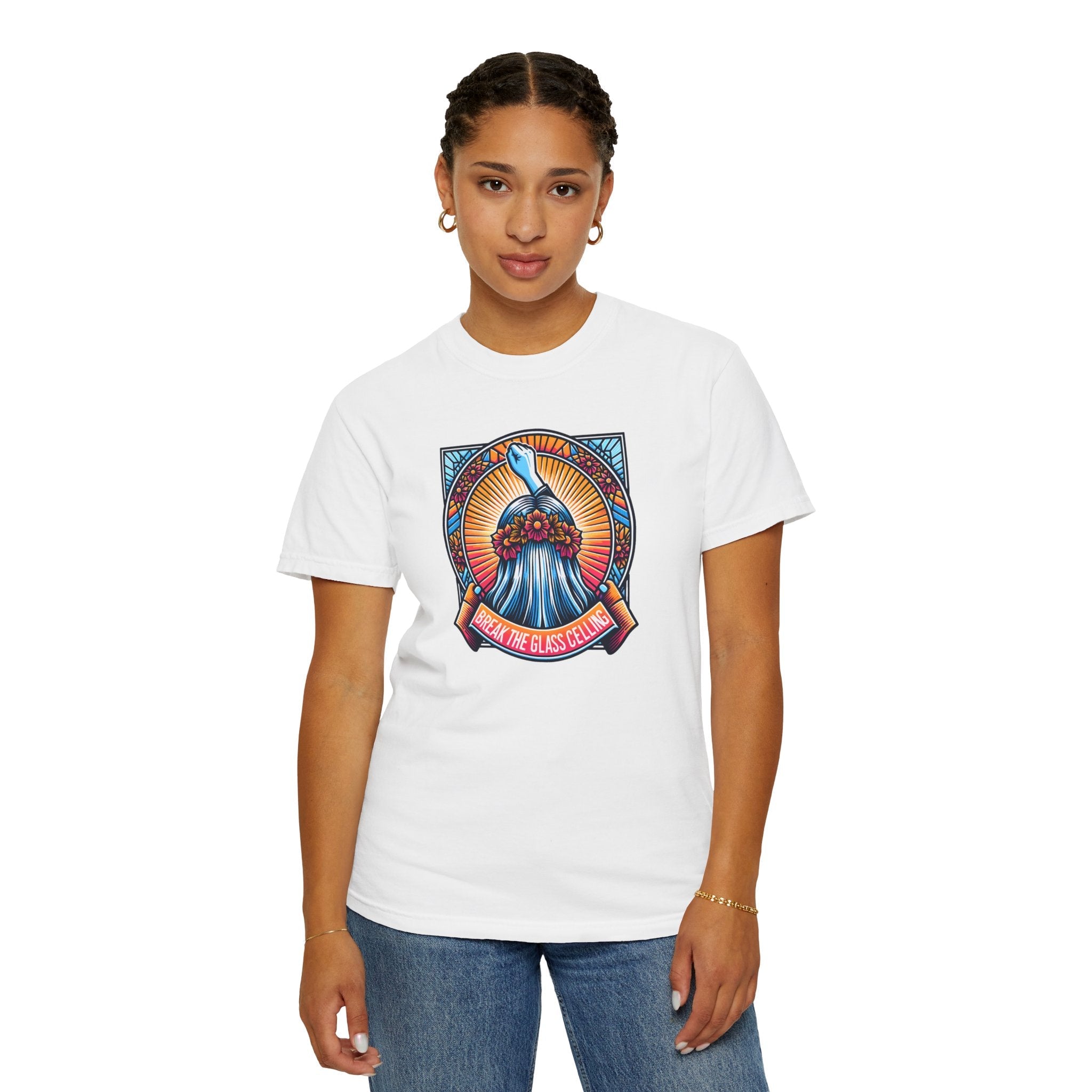 Break The Glass Ceiling Tee - Women's Day Unisex - DipaliZ