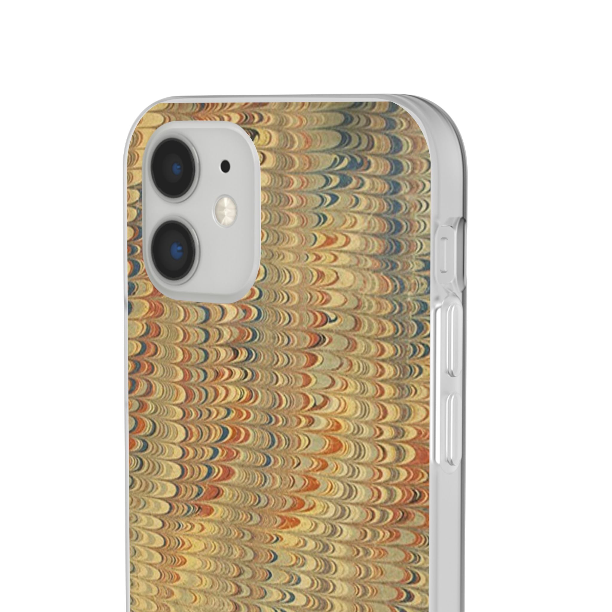 Golden Fall Neutrals Italian Marbled Design Stylish Phone Cases