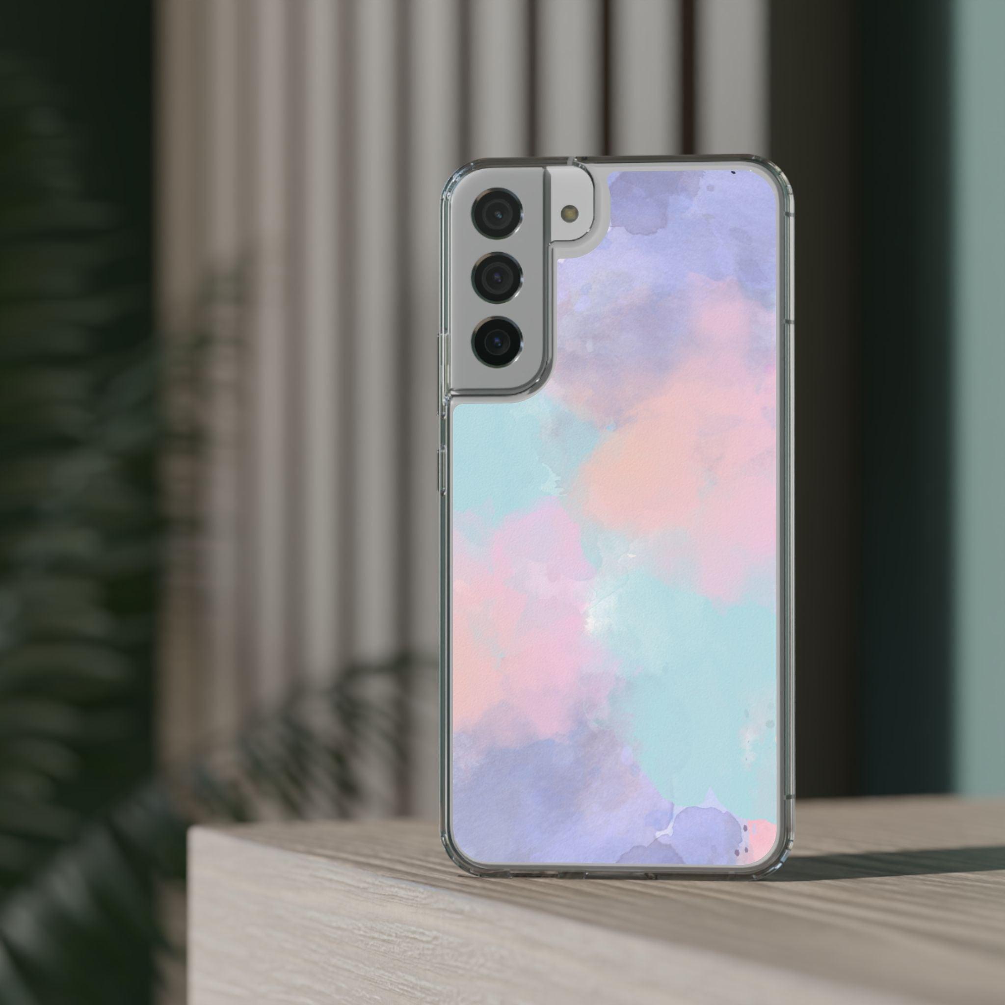 Shades of Pastel Clear Cases