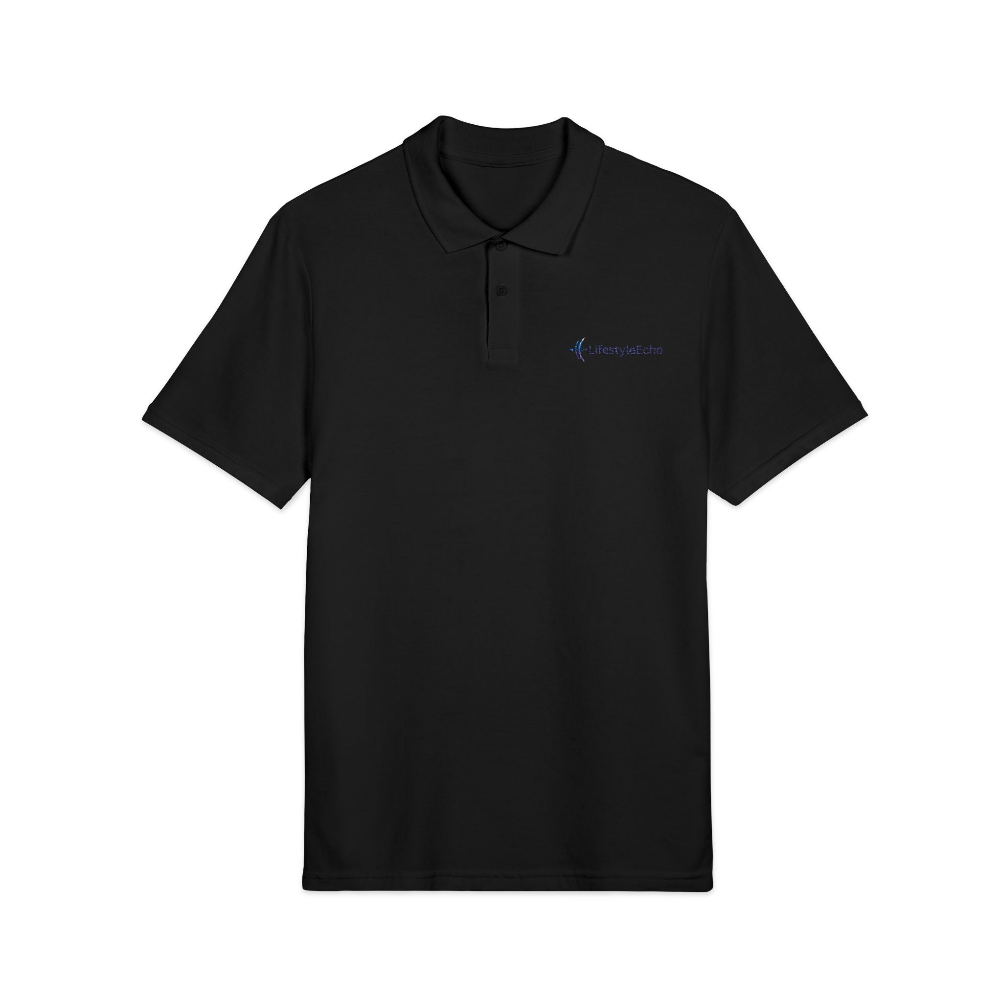 Embroidered Classic Pique Polo — LifestyleEchol Chest Logo