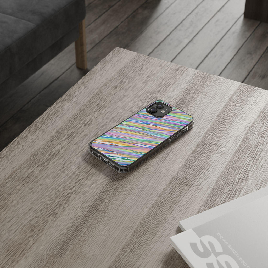 Threads Of Colors Clear Case