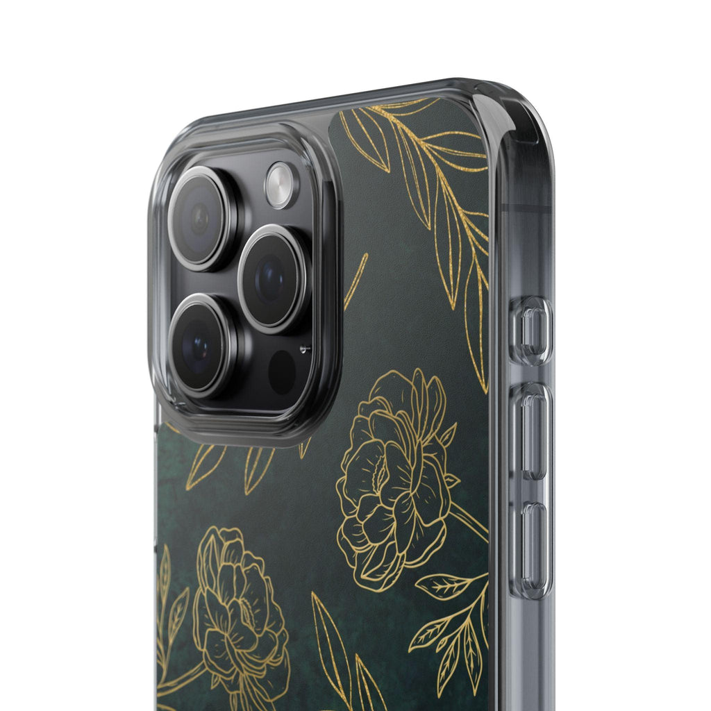 Floral Pattern Clear Cases