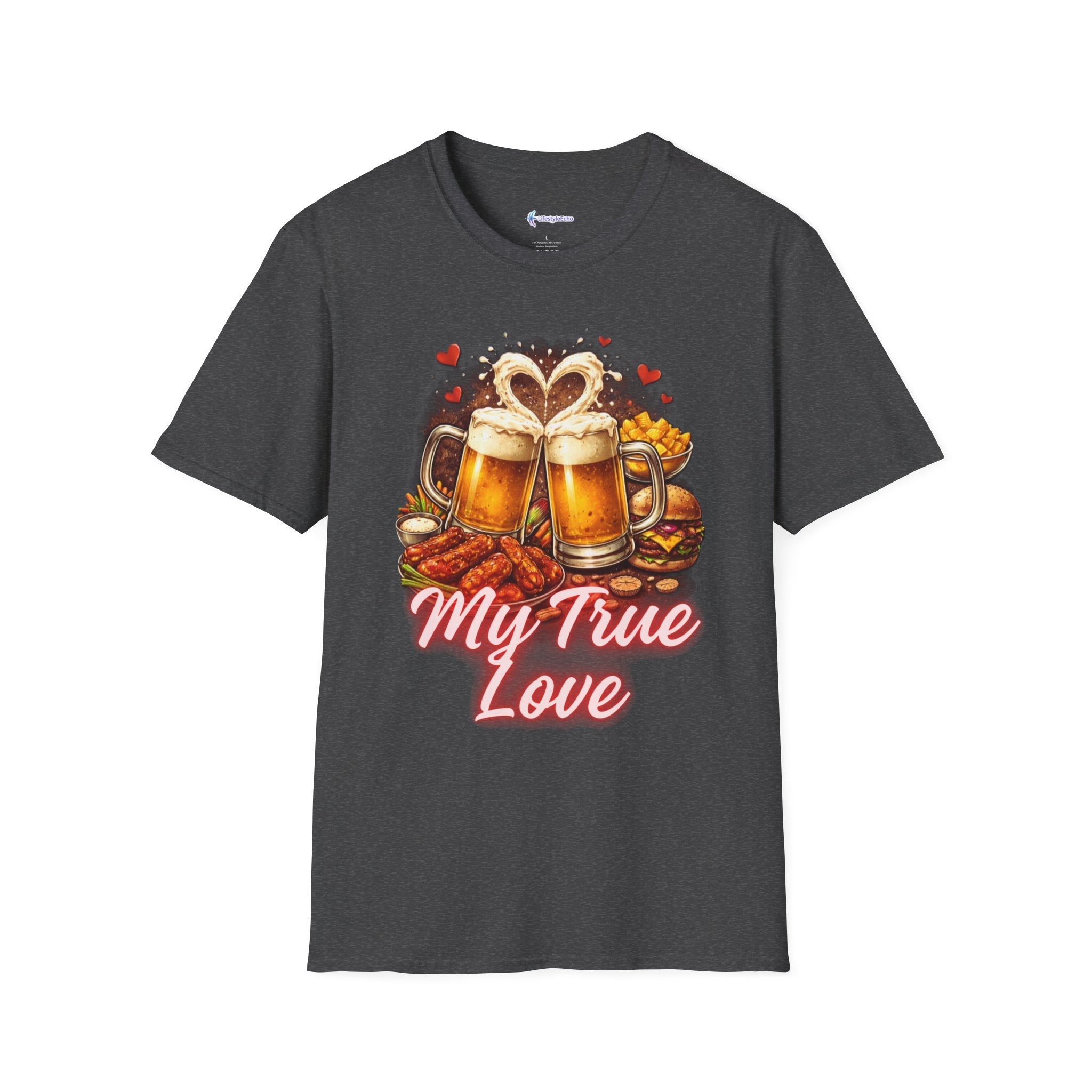 Food & Beer Valentine's T-Shirt - My One True Love