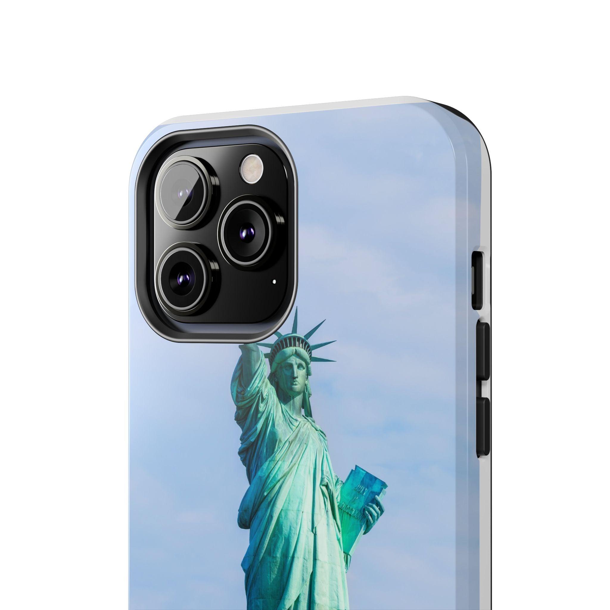Statue of Liberty Printed Tough Phone Case - Iconic Freedom Design