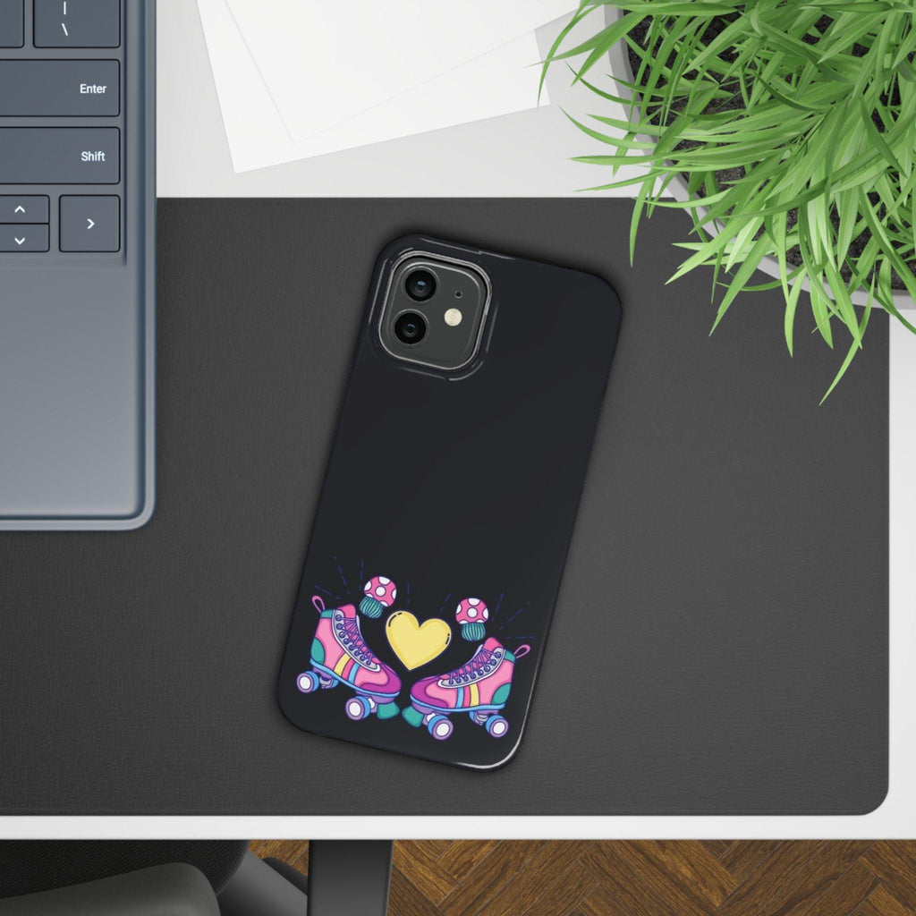 Skater's Heart Phone Case – Glide with Love Everywhere