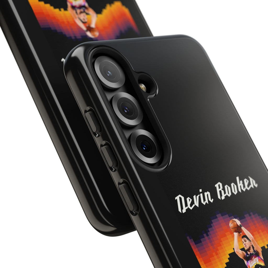 Devin Booker Precision Blaze Series – Dual-Layer ShockGuard Protection | Fits iPhone 8–16 Pro Max & Samsung Galaxy S10–S25 Ultra