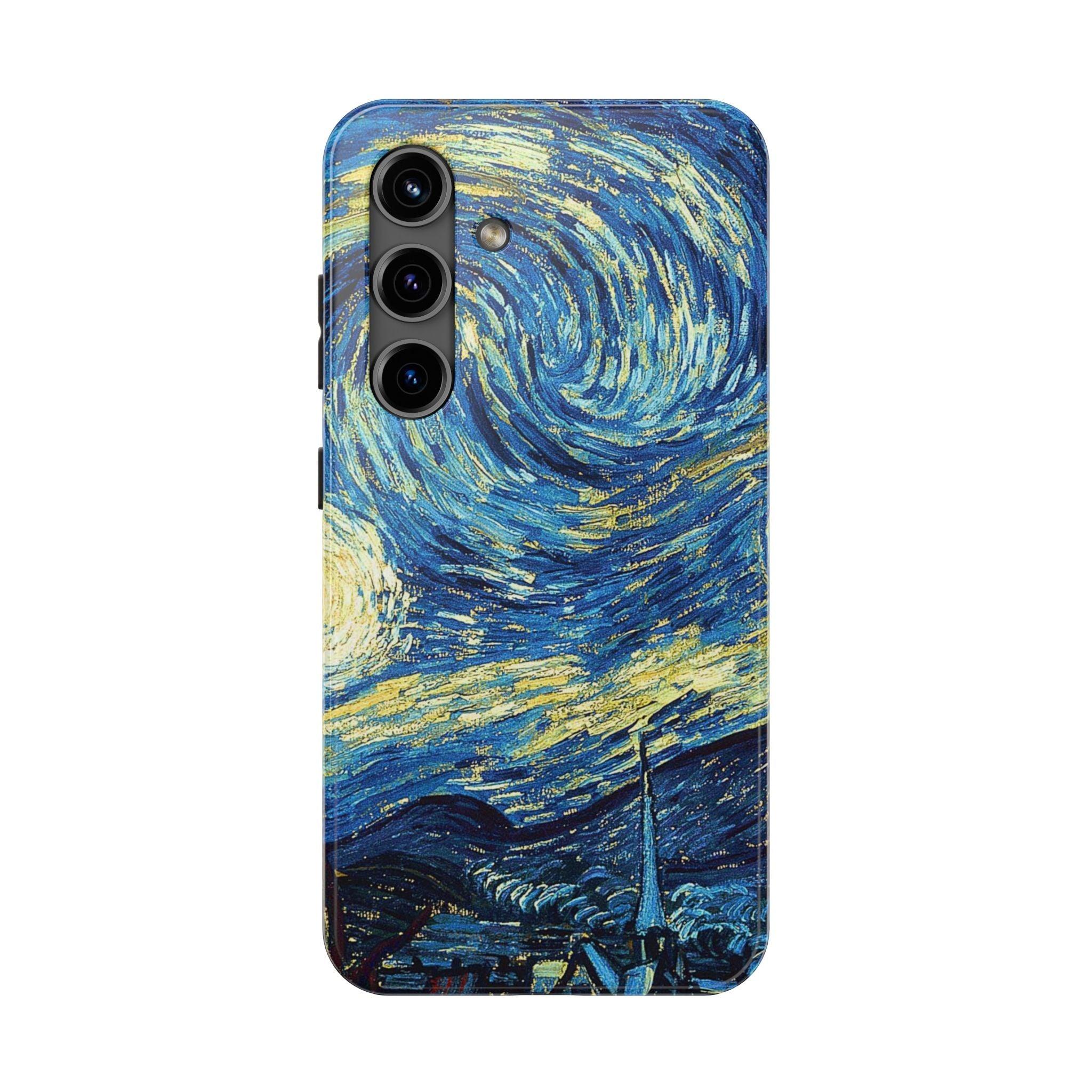 Blue And Yellow Theme Art Colors Tough Phone Cases