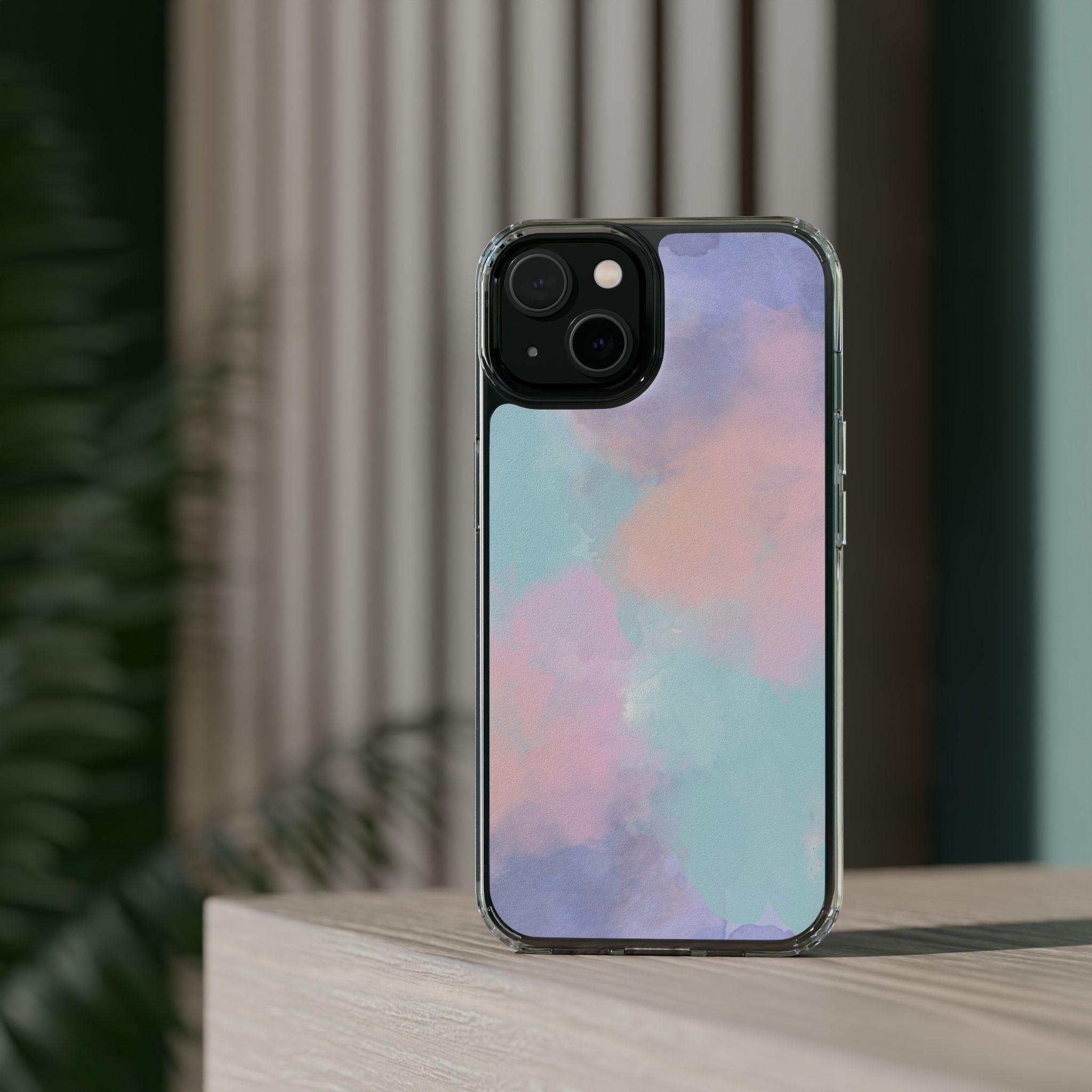 Shades of Pastel Clear Cases