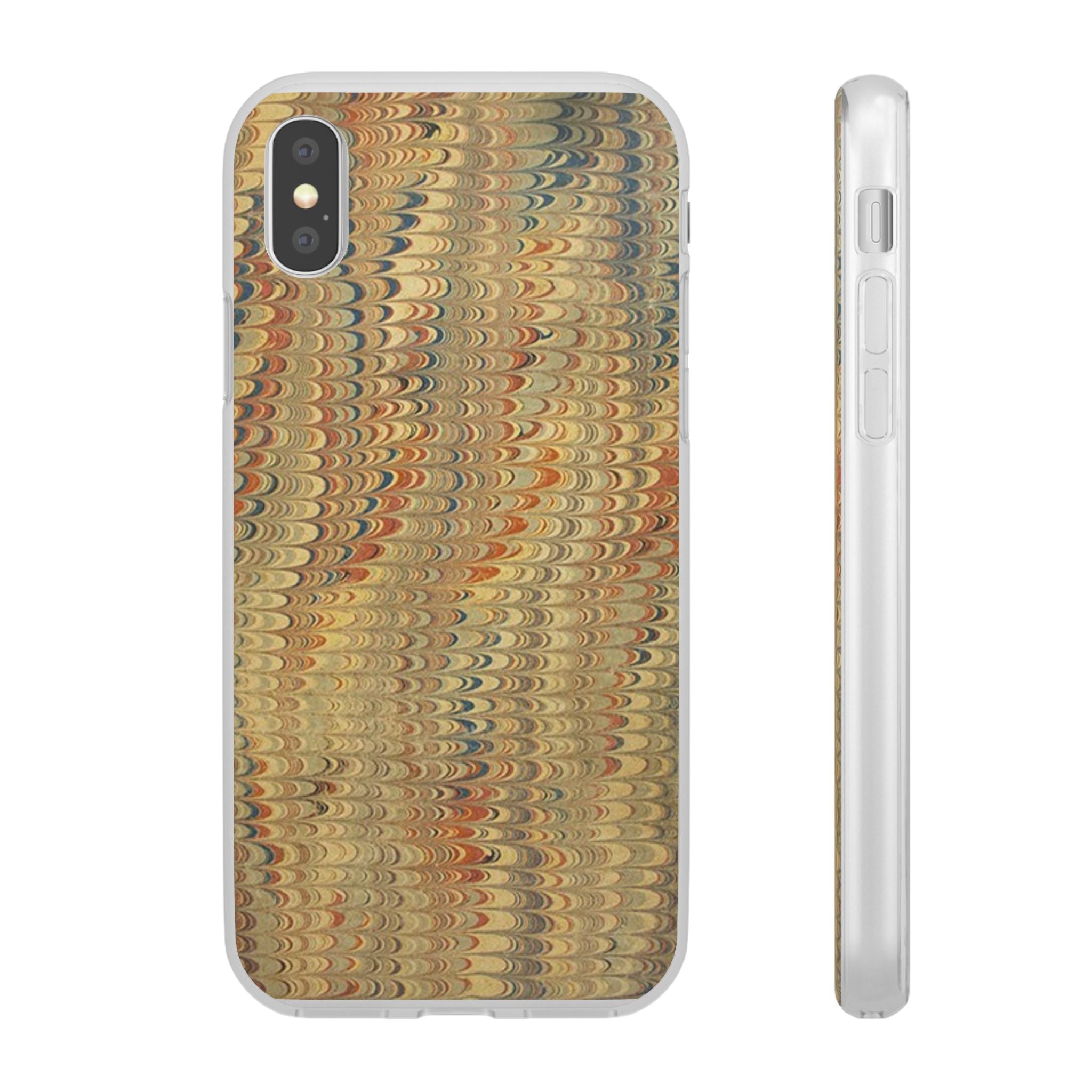 Golden Fall Neutrals Italian Marbled Design Stylish Phone Cases
