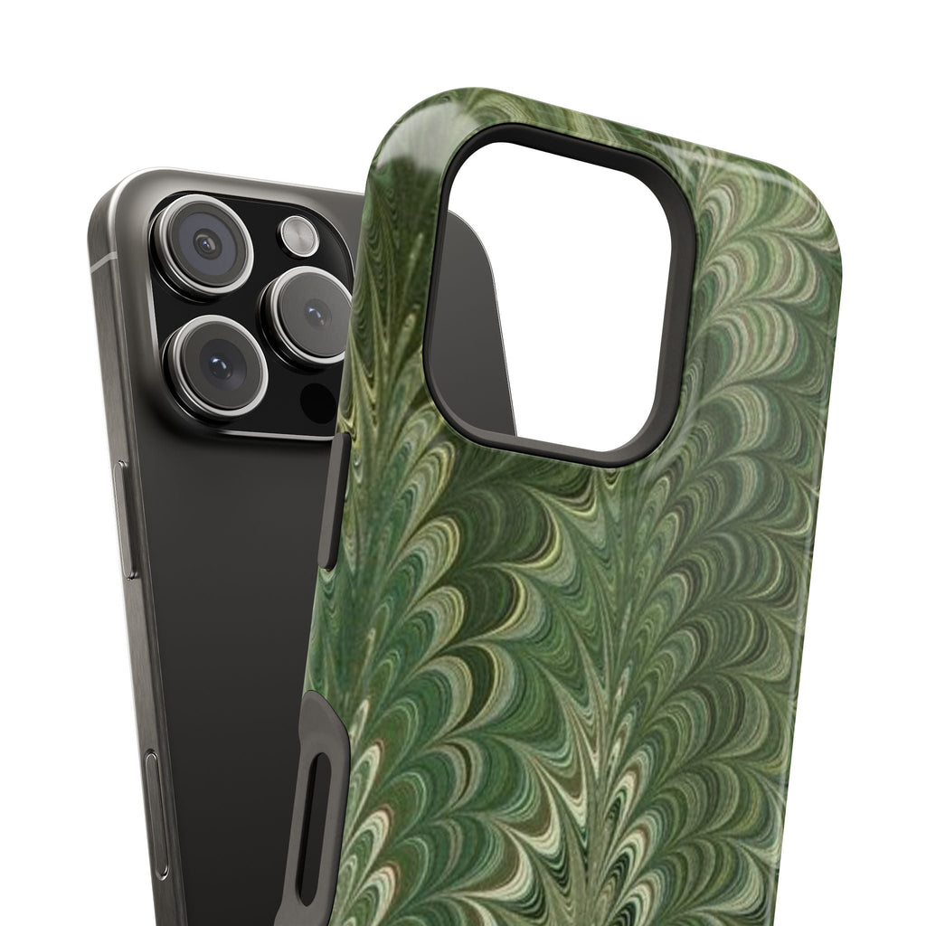 Deep Green, Dual Layer Impact-Resistant Phone Cases