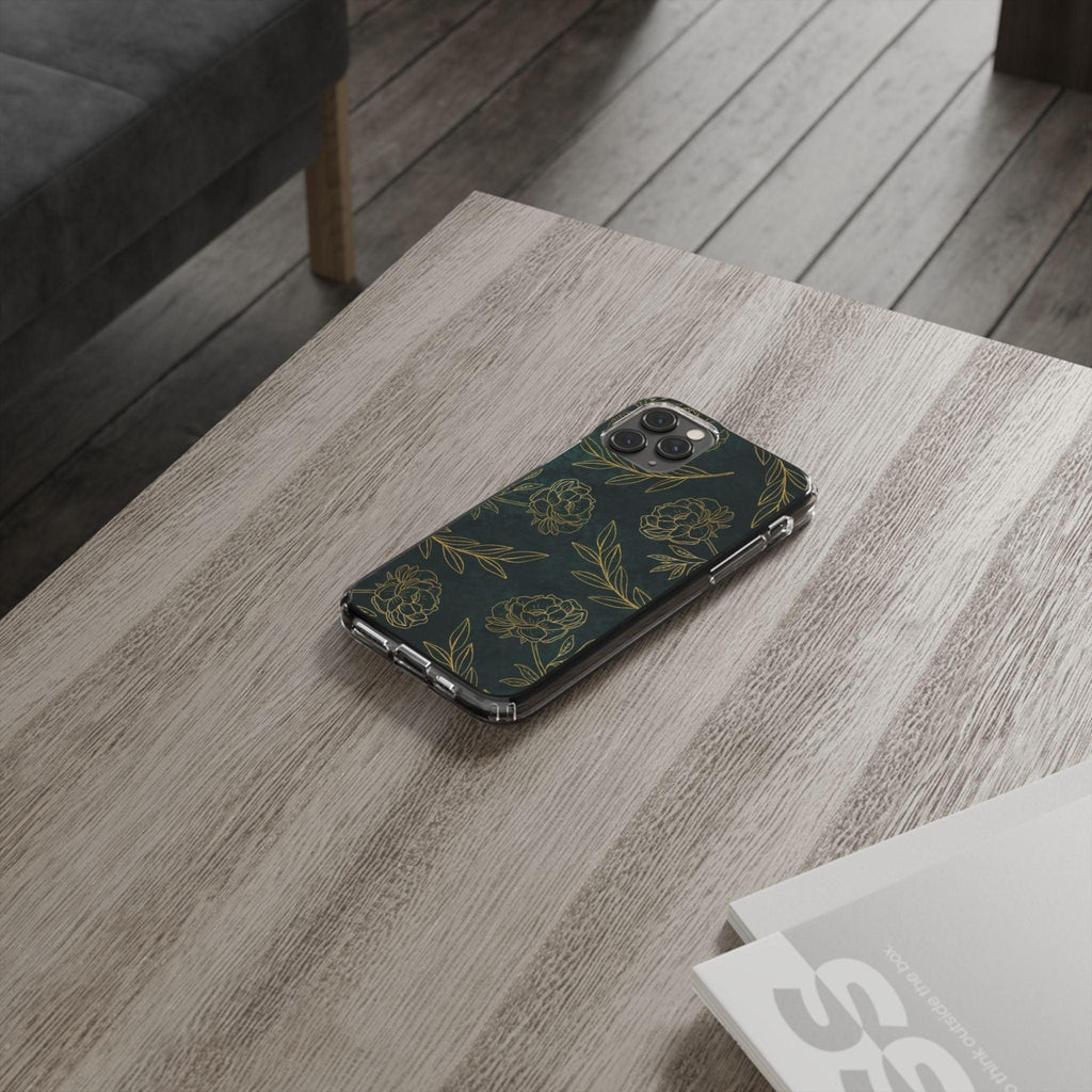Floral Pattern Clear Cases