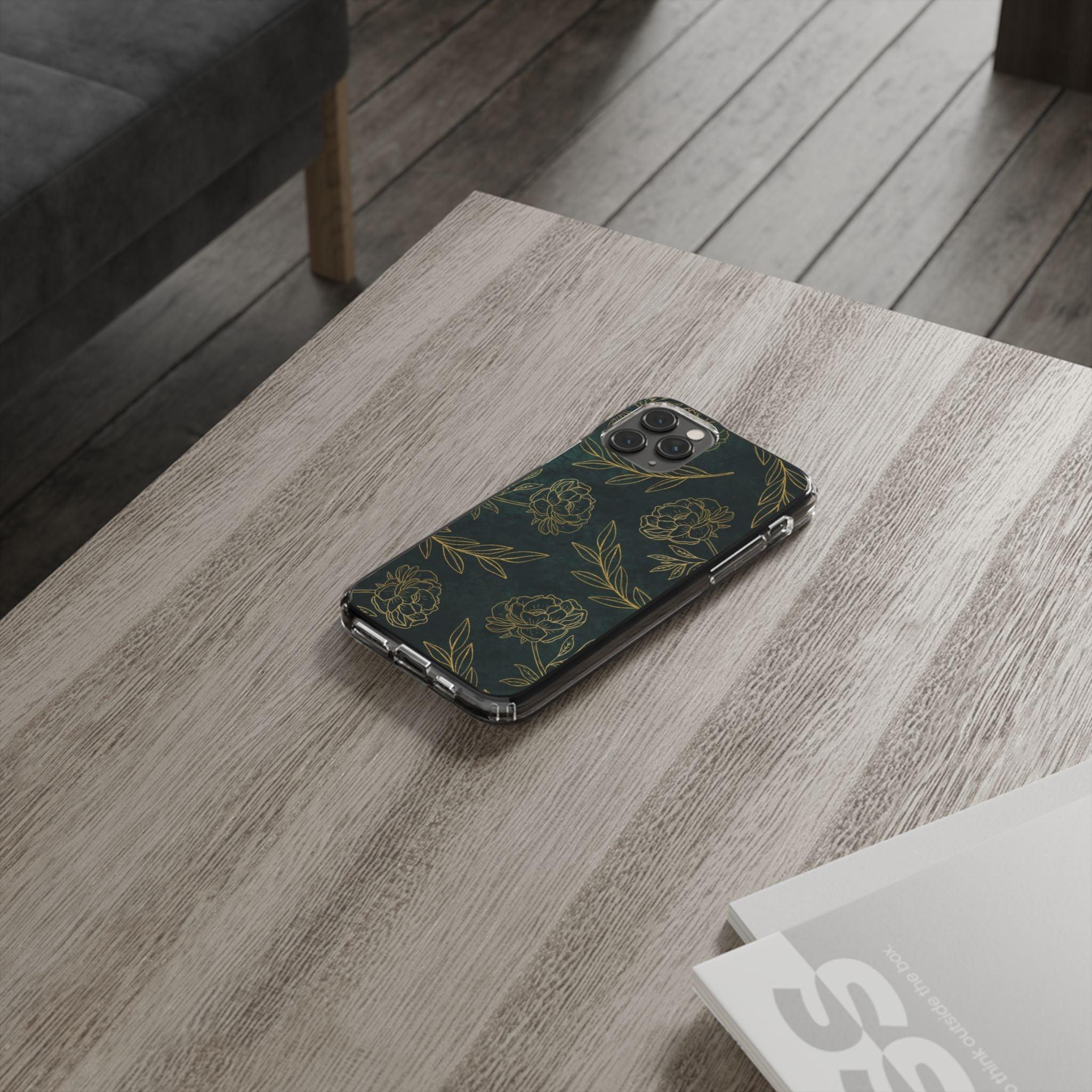 Floral Pattern Clear Cases
