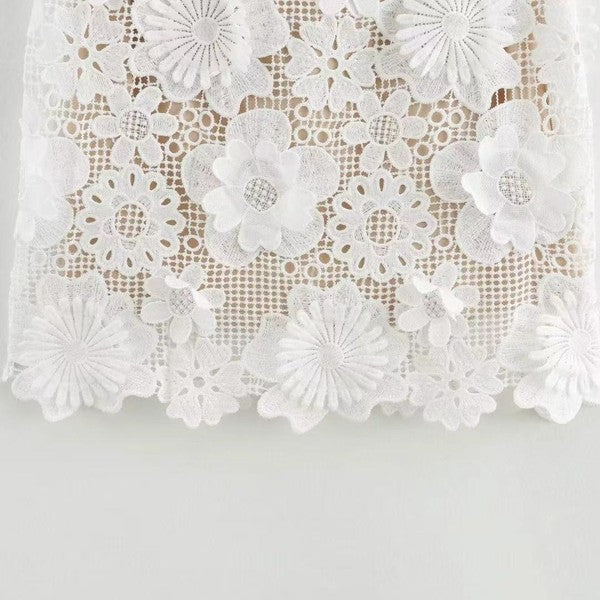 Lace Floral Dress