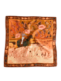 Round Up Silk Western Cowgirl Wild Rag Scarf
