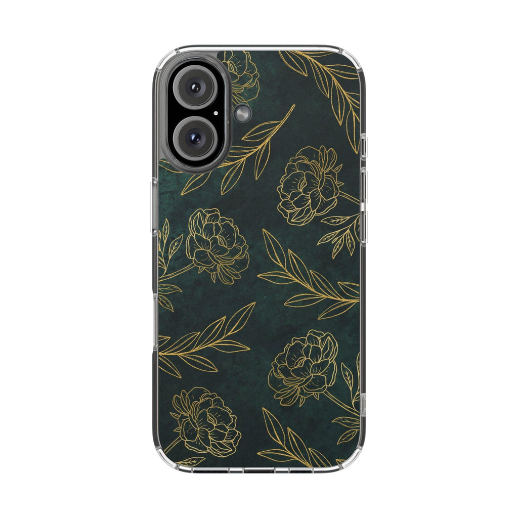 Floral Pattern Clear Cases
