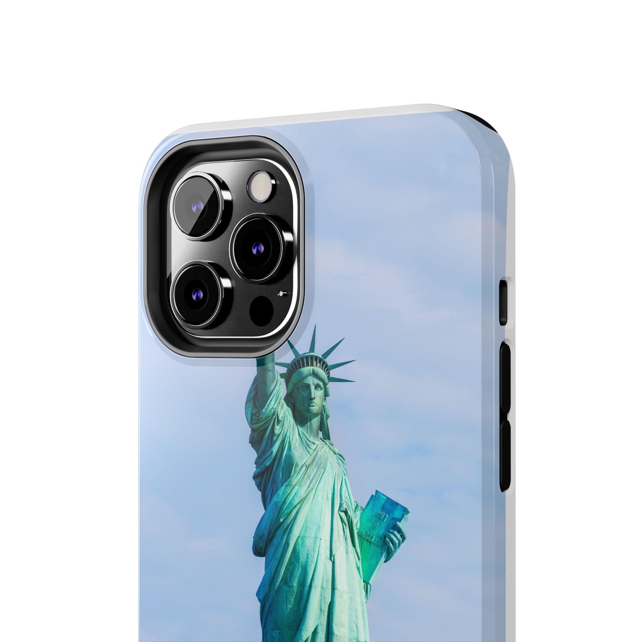 Statue of Liberty Printed Tough Phone Case - Iconic Freedom Design