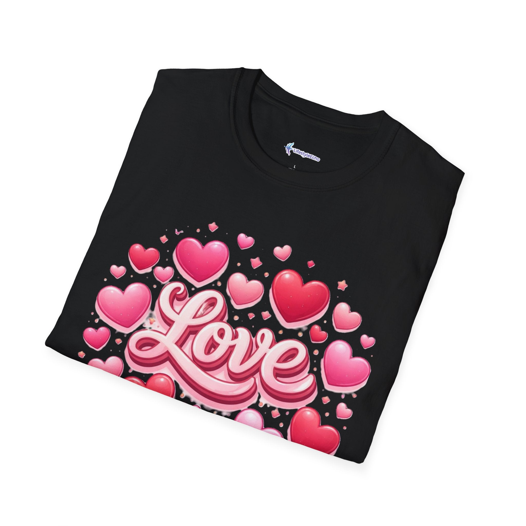 Love Surrounded by Hearts T-Shirt