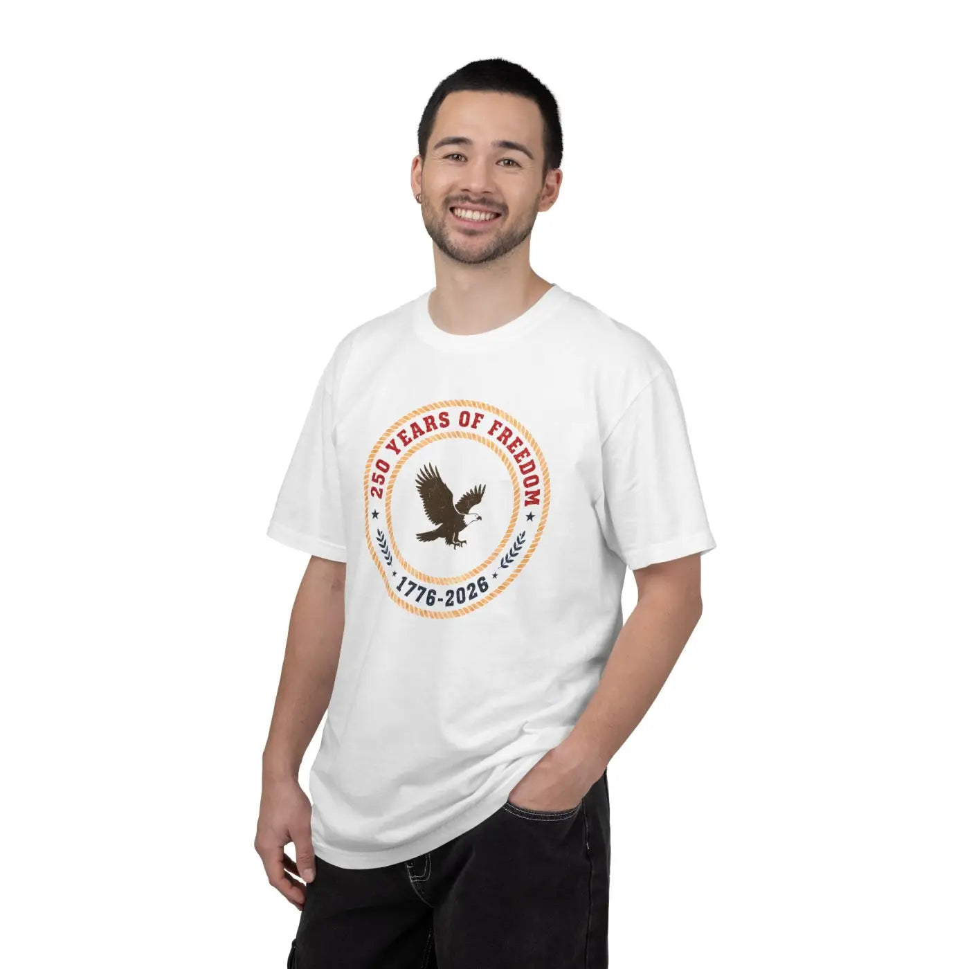 Freedom Eagle Independence Commemorative Vintage Tee - DipaliZ
