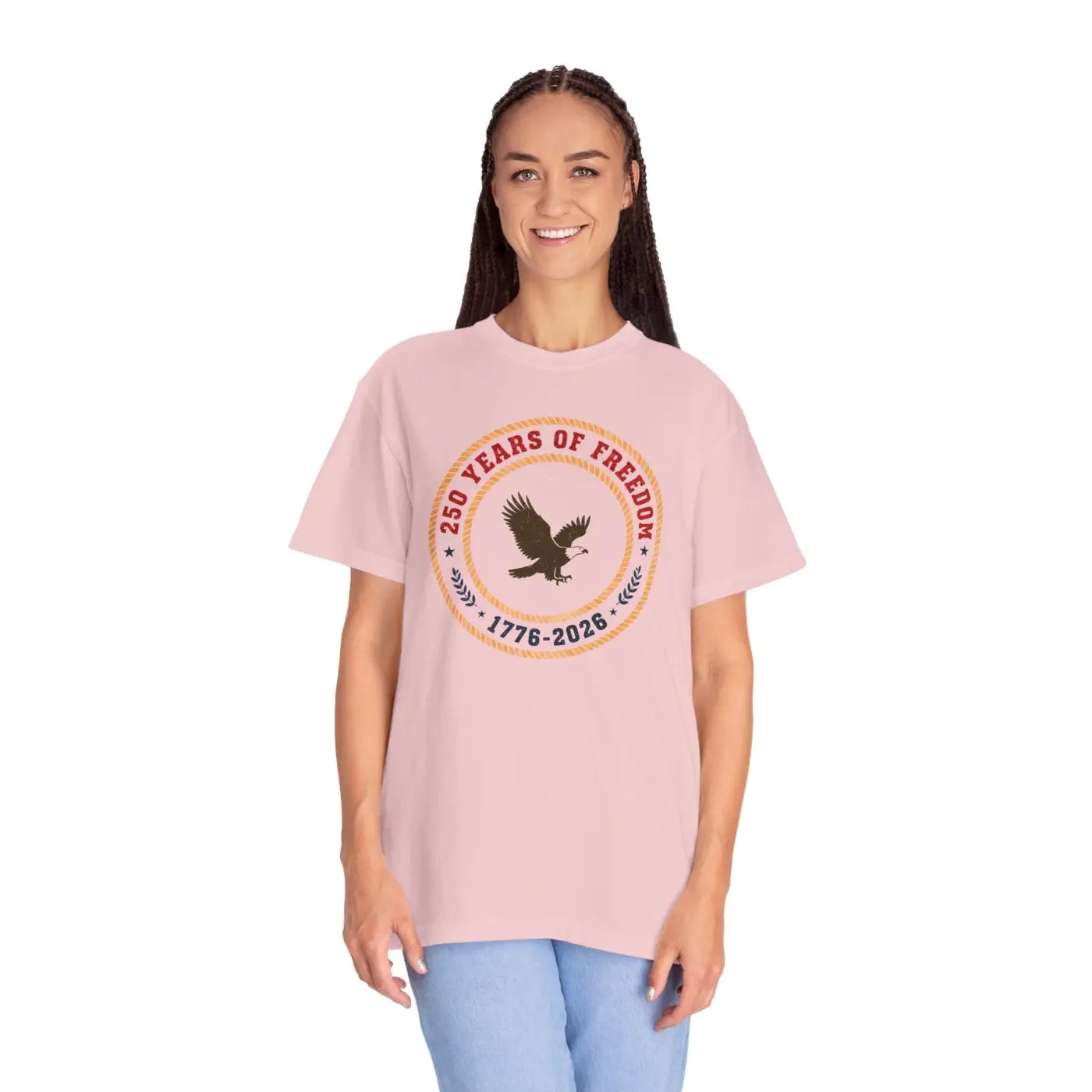 Freedom Eagle Independence Commemorative Vintage Tee - DipaliZ