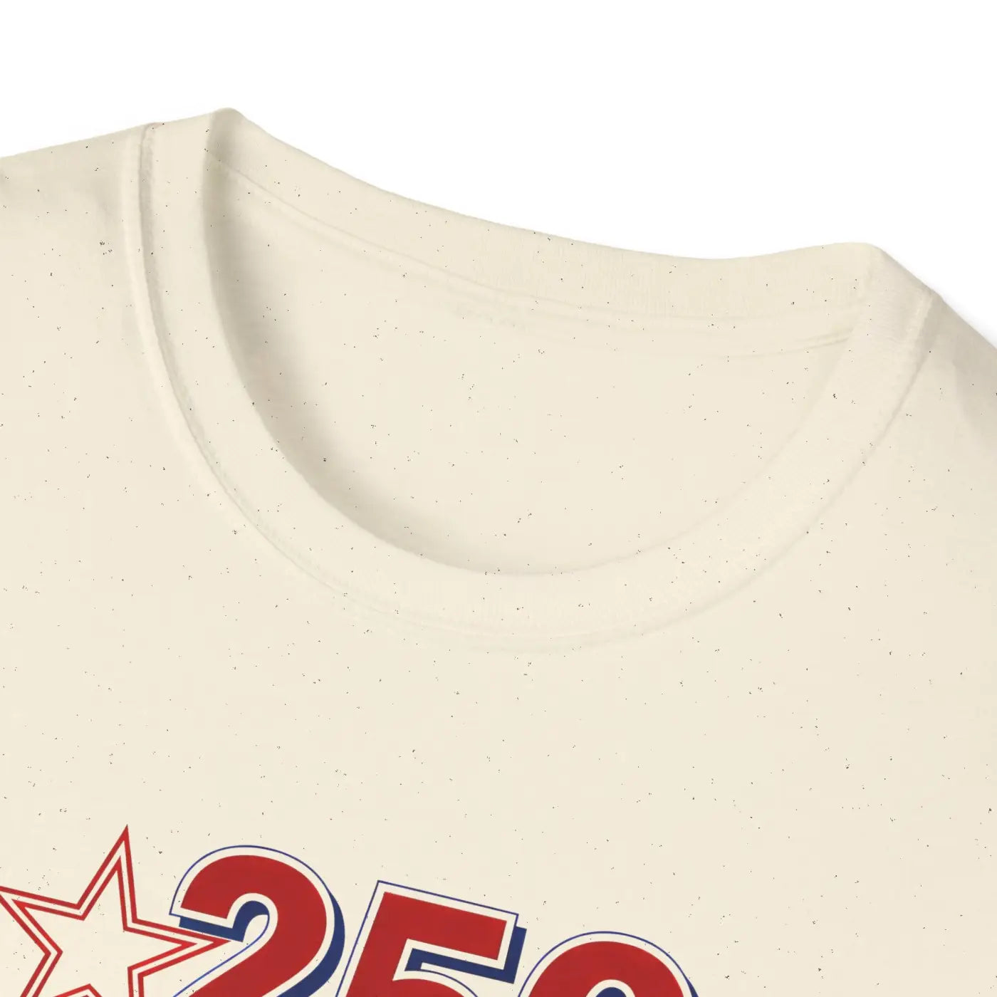 Patriotic Anniversary Tee - 250 Years of Freedom - DipaliZ