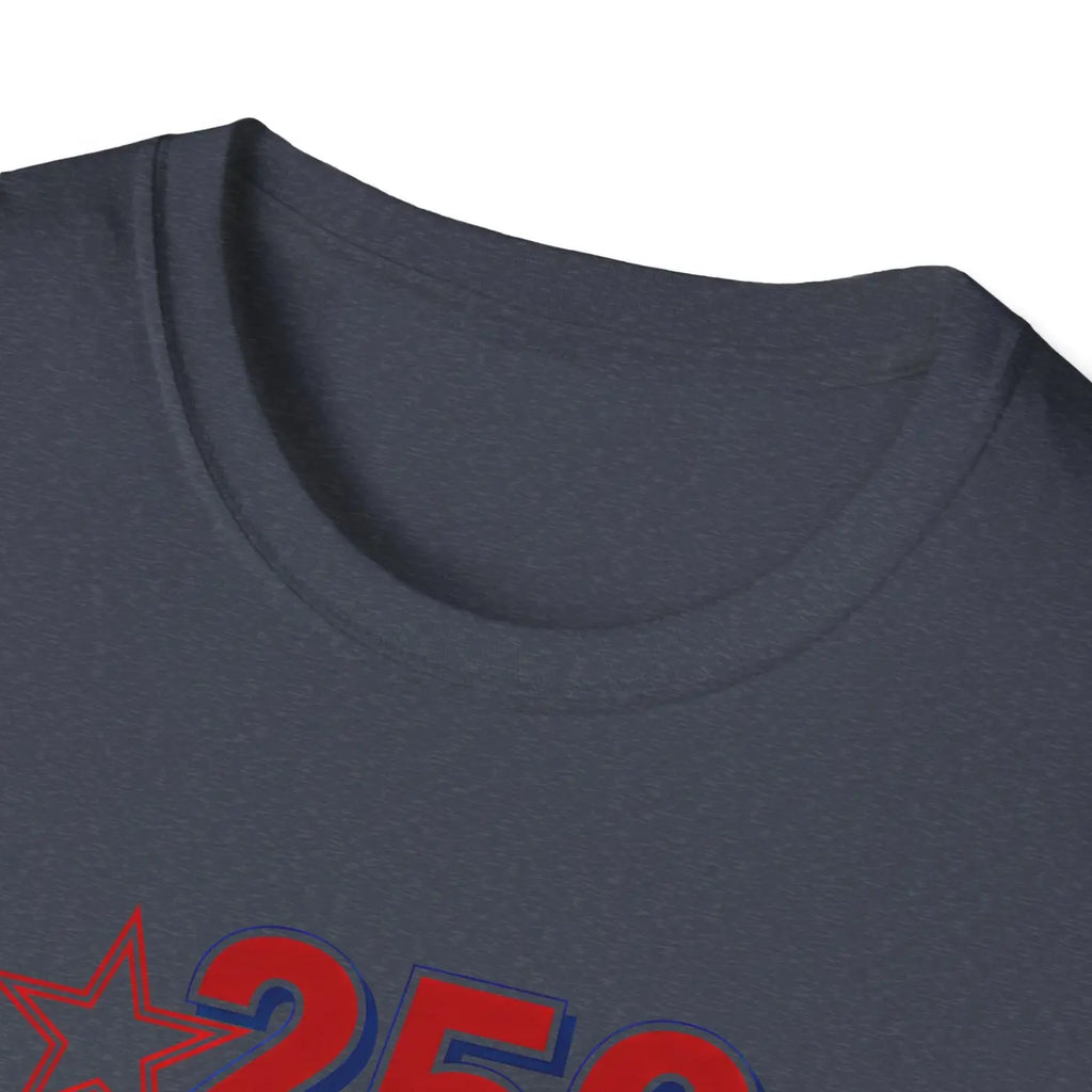 Patriotic Anniversary Tee - 250 Years of Freedom - DipaliZ