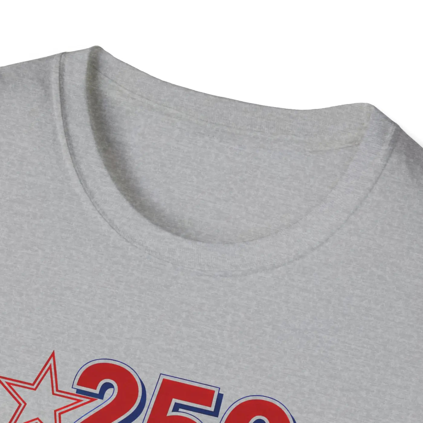 Patriotic Anniversary Tee - 250 Years of Freedom - DipaliZ